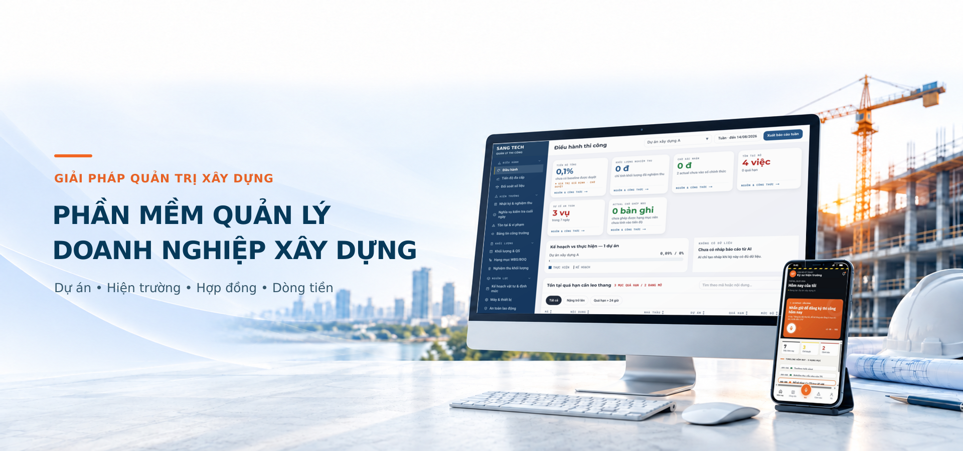 Hệ Thống Quản Lý Công Ty Xây Dựng